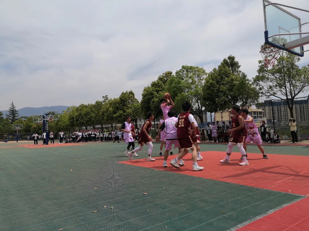 “师生篮韵 共展风采” ——宣威一职校 宣威卫生学校师生篮球运动会开幕-图片12