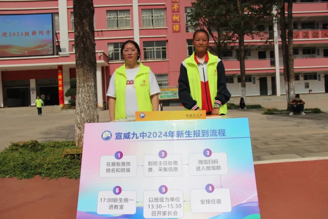 【开启新征程  书写新篇章】宣威九中喜迎2024级高一新同学-图片3