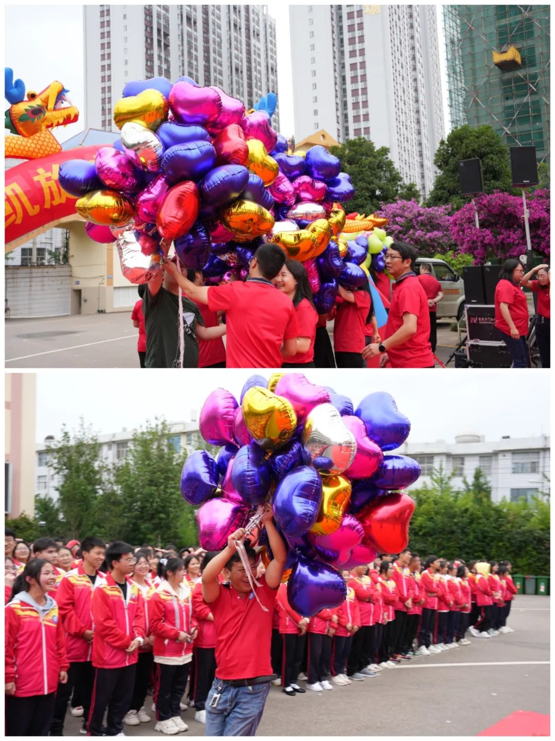 宣威市第七中学:为梦想出征  为高考壮行-图片3