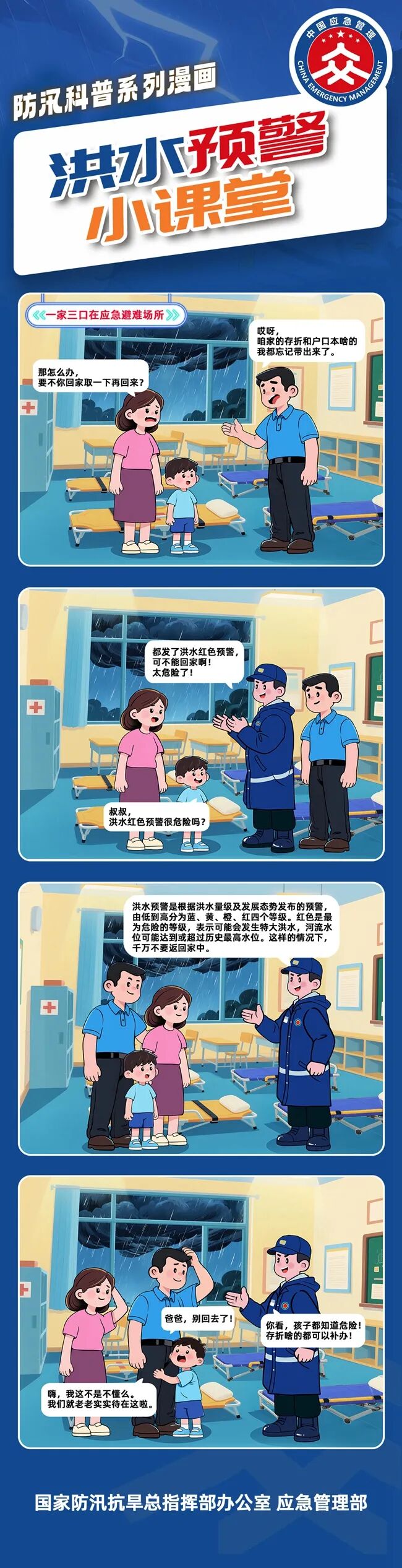 【关注安全 守望生命】防汛科普系列漫画｜暴雨避险 洪水知识-图片2